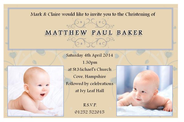 Christening Baptism Invitation Quotes