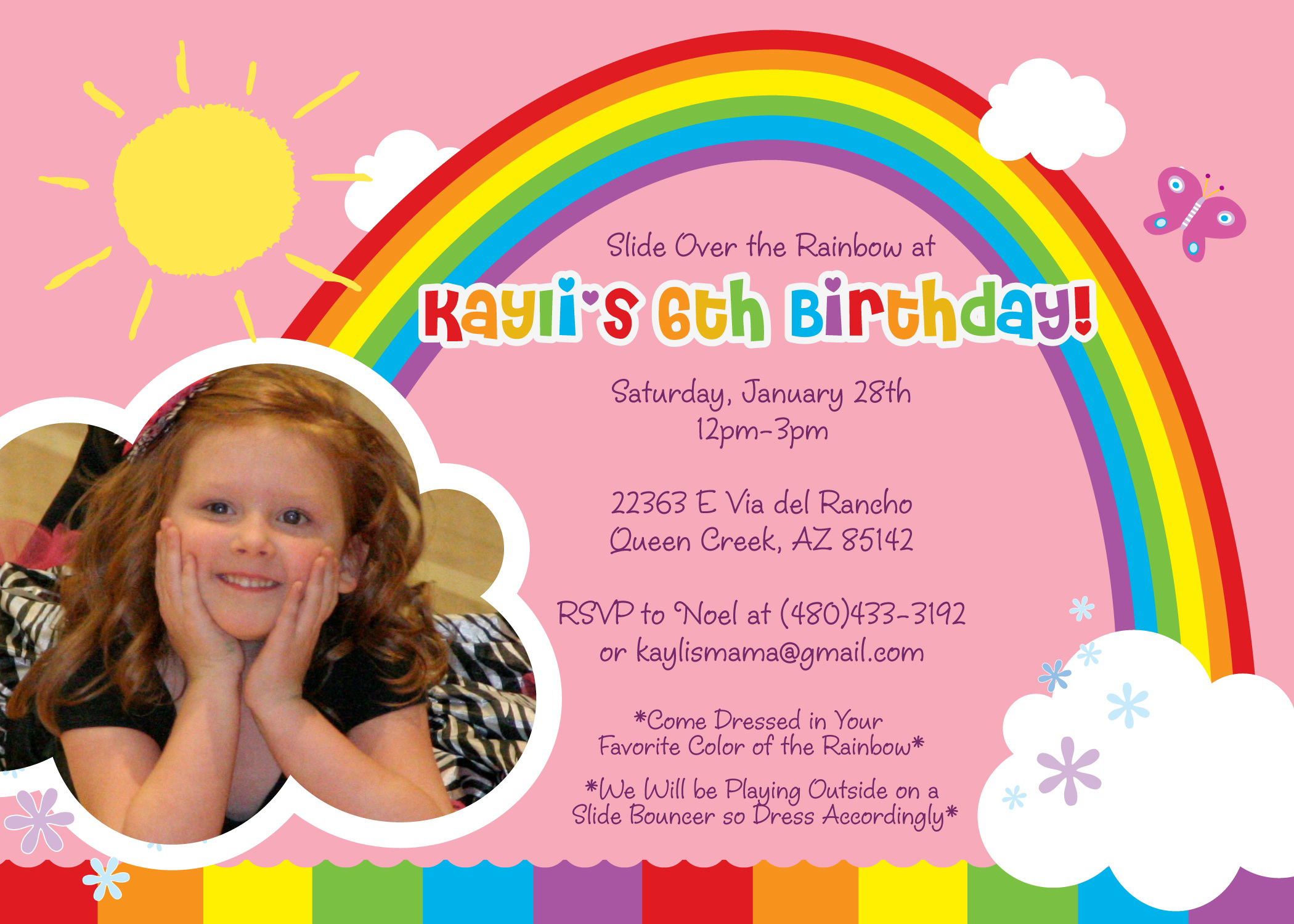 Birthday Party Invitation Template Quotes