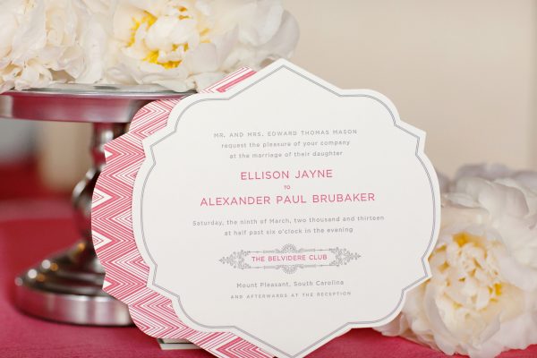 Classic Wedding Invitation Card