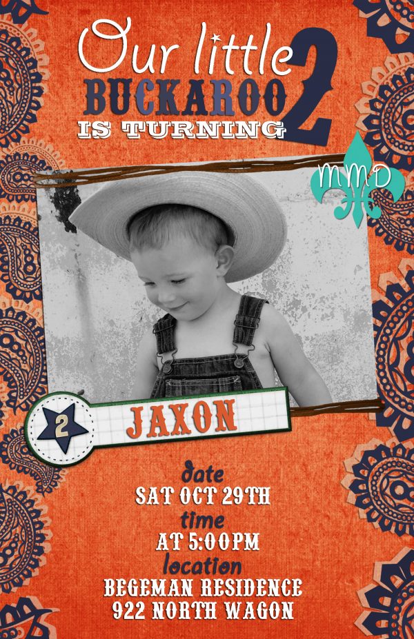 Custom Birthday Invitation