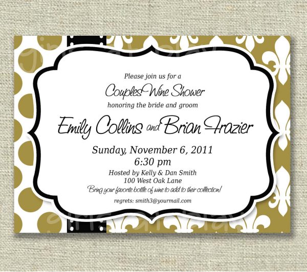 Elegant Wedding Invitation Design