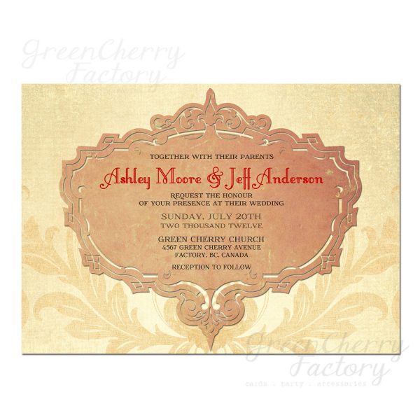 Elegant Wedding Invitation Wording