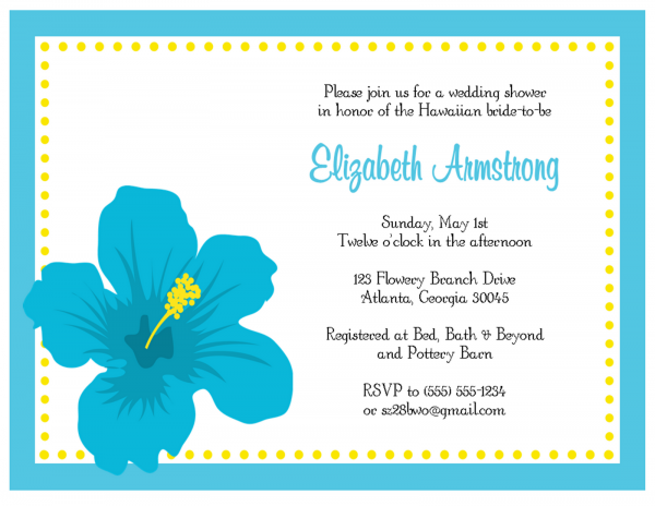 Email Invitation Design