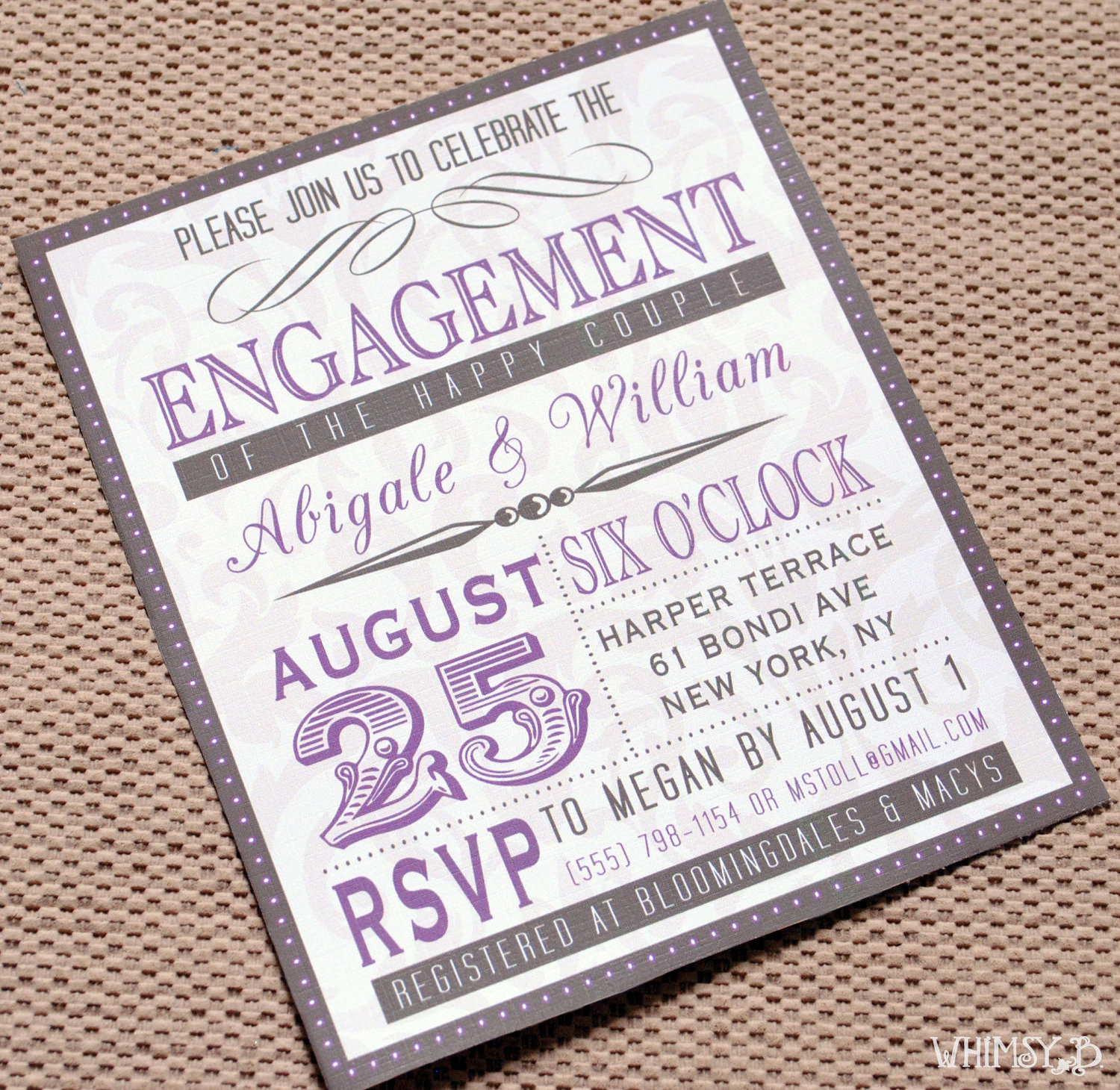 Engagement Invitation Etiquette