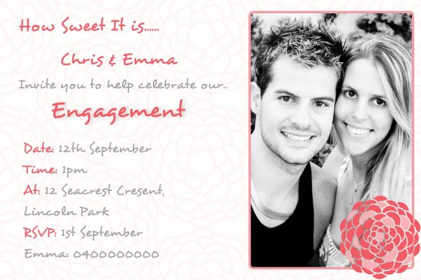 Engagement Party Invitation