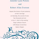 Fall Wedding Invitation Template Quotes