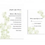 Fall Wedding Invitation Template Sample