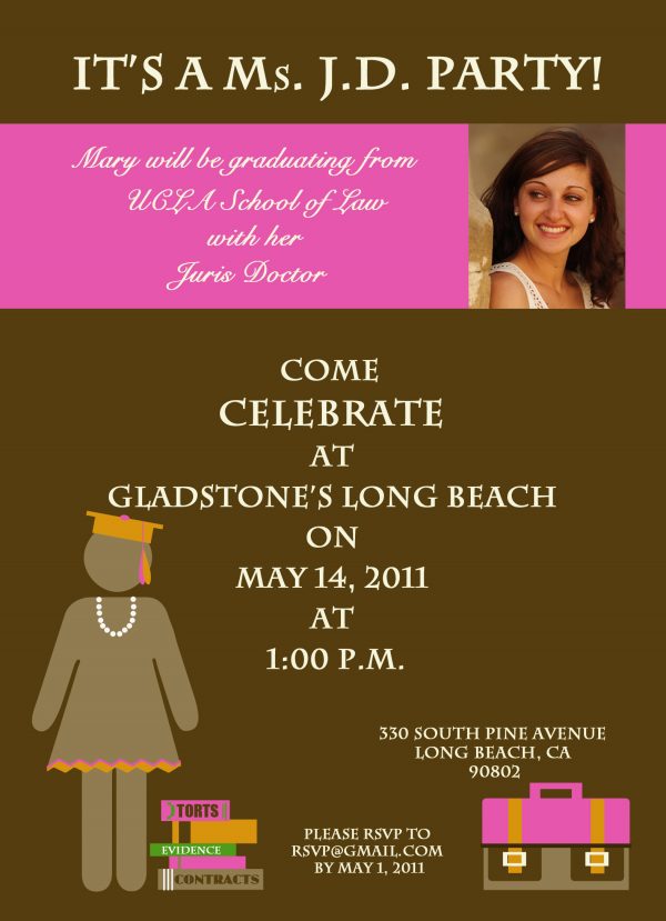 Graduation Party Invitation