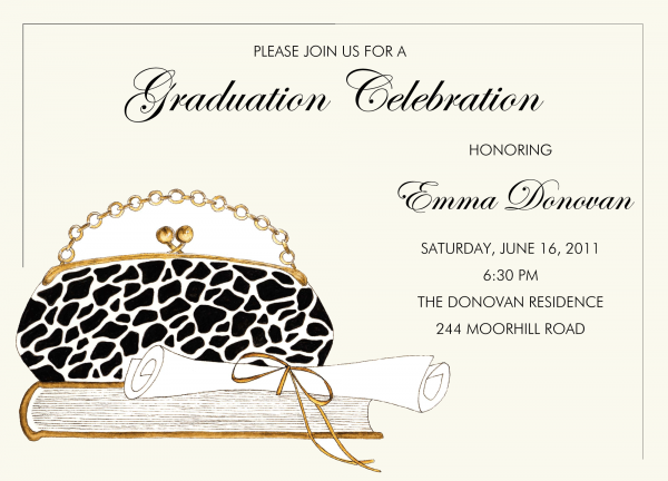 Graduation Party Invitation Printable