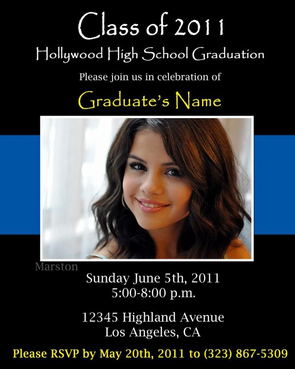 Graduation Party Invitation Template