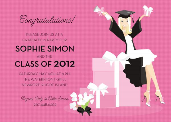 Graduation Party Invitation Wording