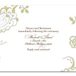 Handmade Wedding Invitation Template Design