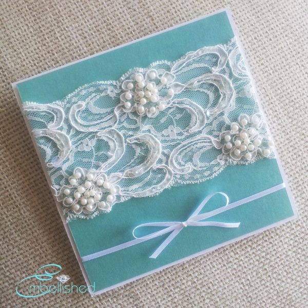 Lace Wedding Invitation Idea