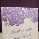 Lace Wedding Invitation Sample