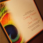 Peacock Inspired Wedding Invitation Quotes