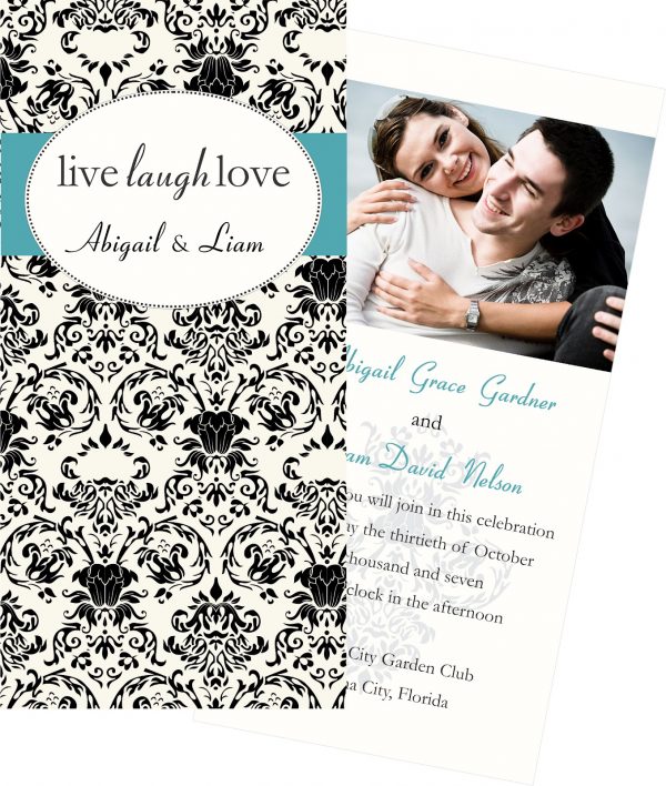 Personalized Wedding Invitation Sample