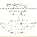 Sample Wedding Invitation