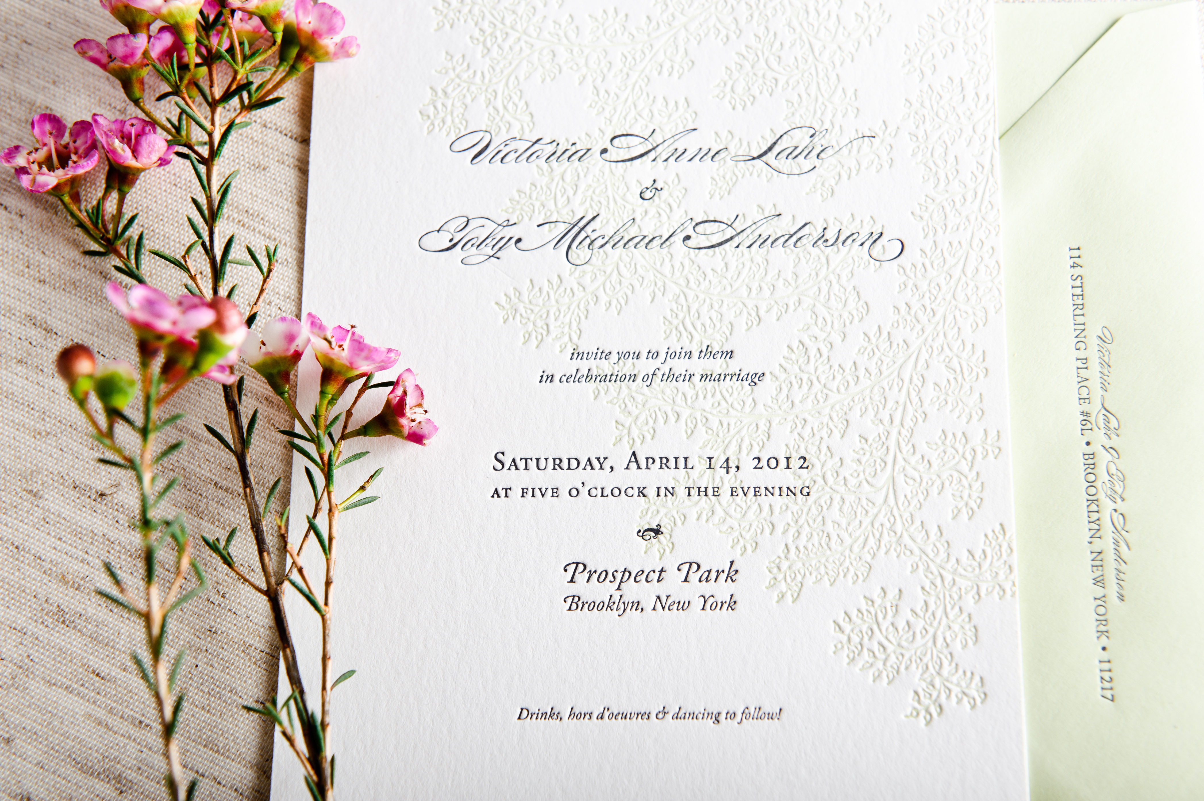 Sample Wedding Invitation Sample