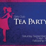 Tea Party Invitation Sample