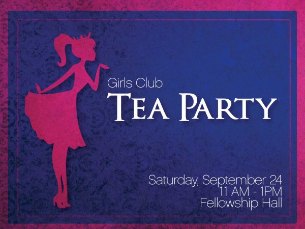 Tea Party Invitation Sample