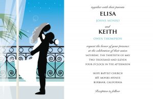 Template Card Sample Design Wedding Invitation