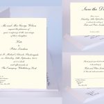 Traditional Wedding Invitation Sample