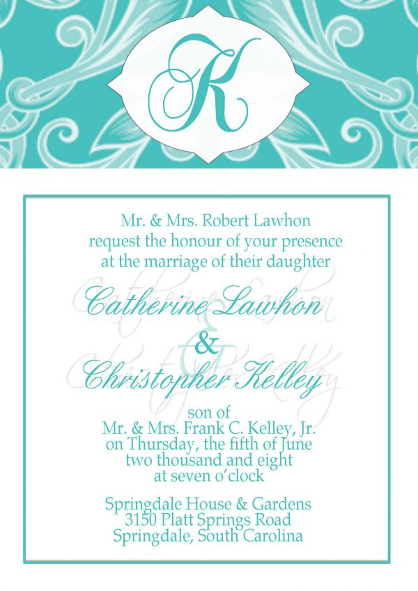 Wedding Invitation Examples