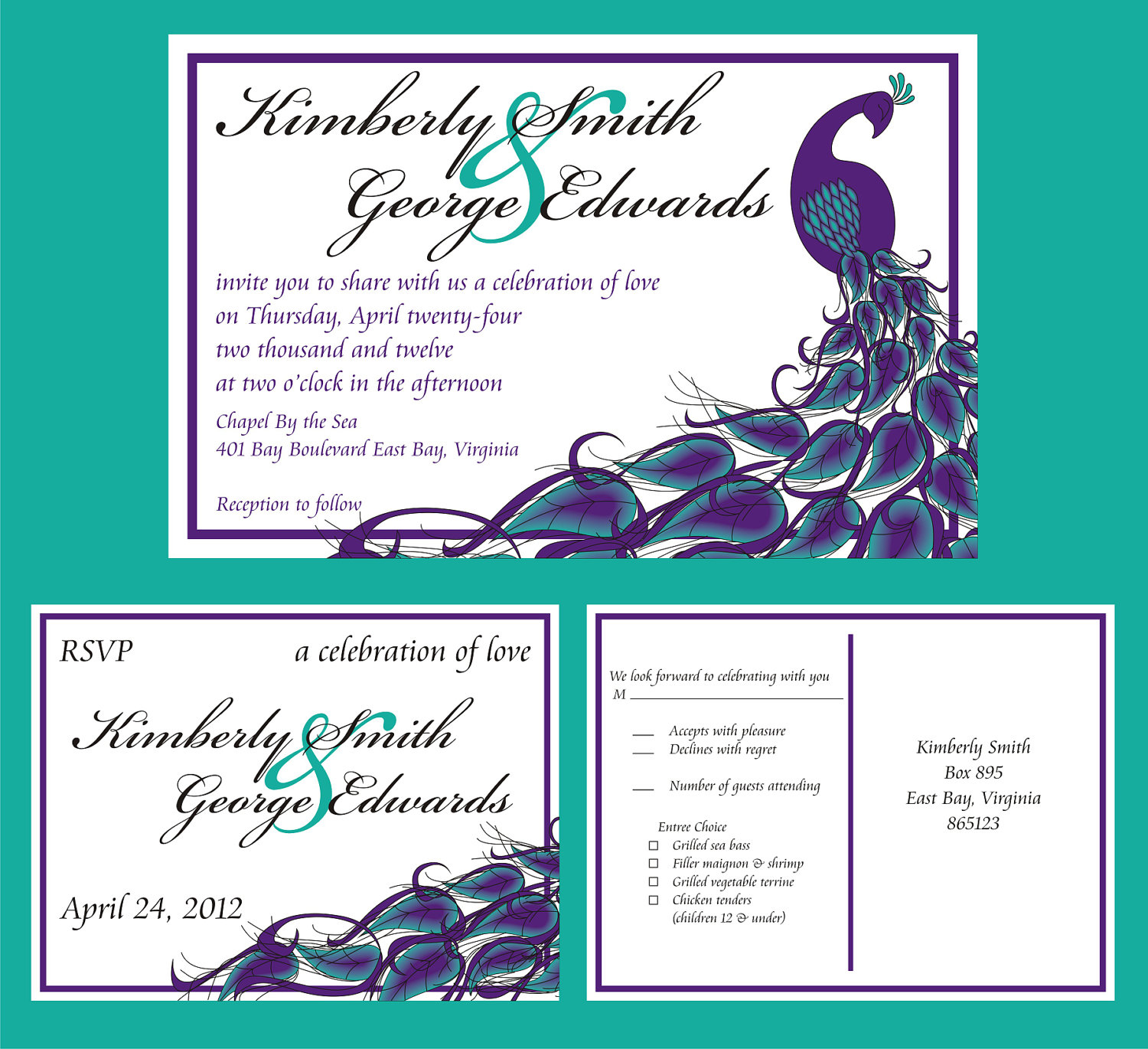Wedding Invitation Samples Design
