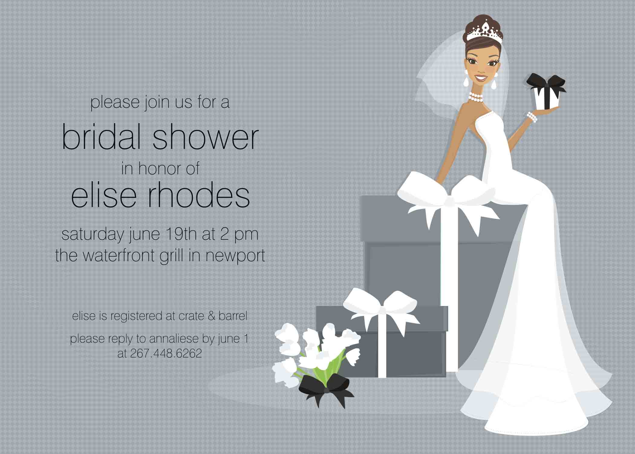  Wedding Shower Invitation Idea